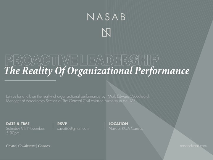 Proactive Leadership, The reality of Origanizational Performance