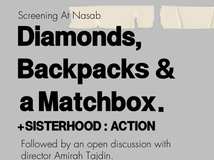 Female First Sessions presents Diamonds, Backpacks, and a Matchbox